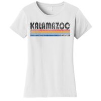 Vintage 1980s Style Kalamazoo Michigan Women's T-Shirt