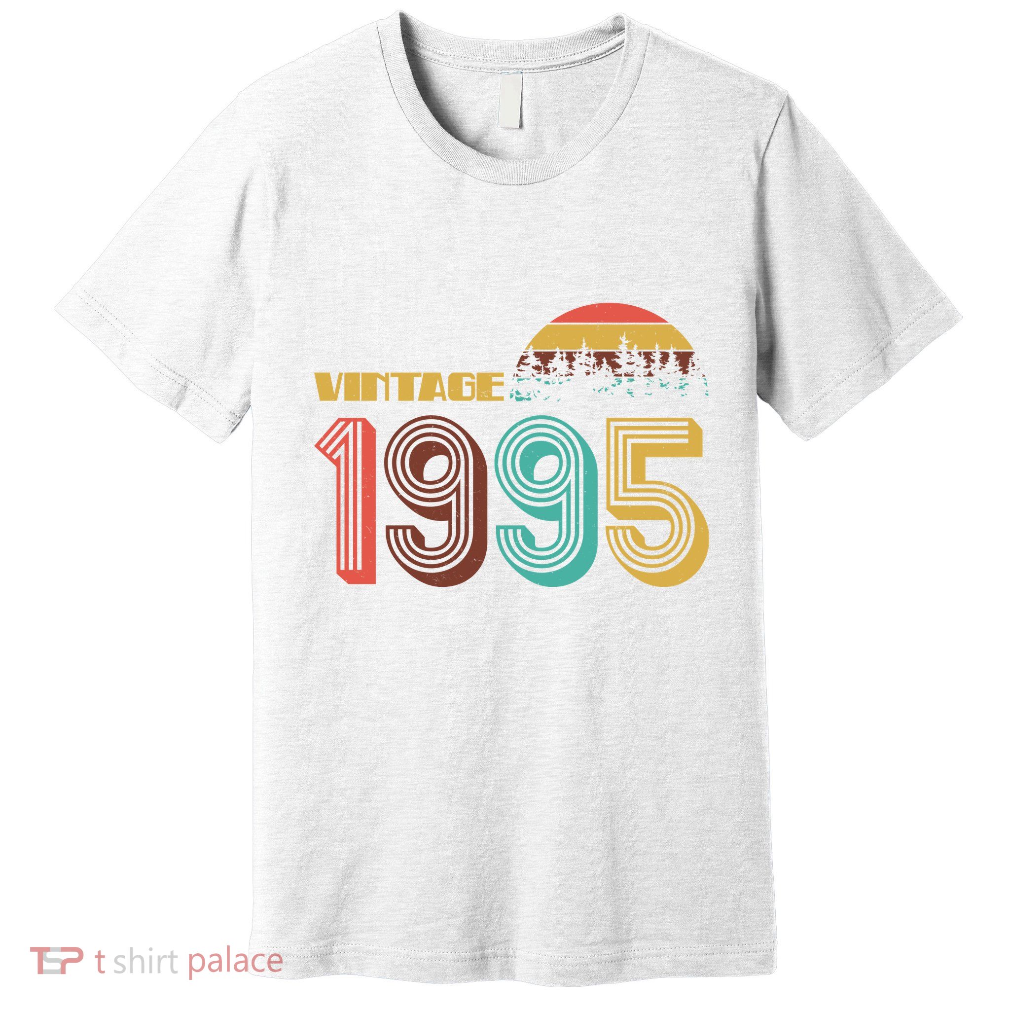 Vintage 1995 Sun Wilderness 30th Birthday Premium T-Shirt