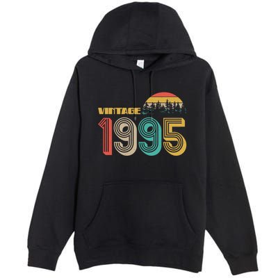 Vintage 1995 Sun Wilderness 30th Birthday Premium Pullover Hoodie
