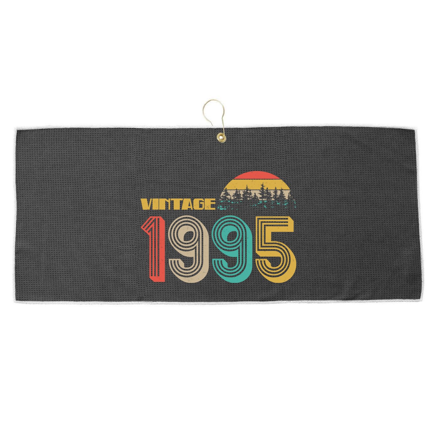 Vintage 1995 Sun Wilderness 30th Birthday Large Microfiber Waffle Golf Towel