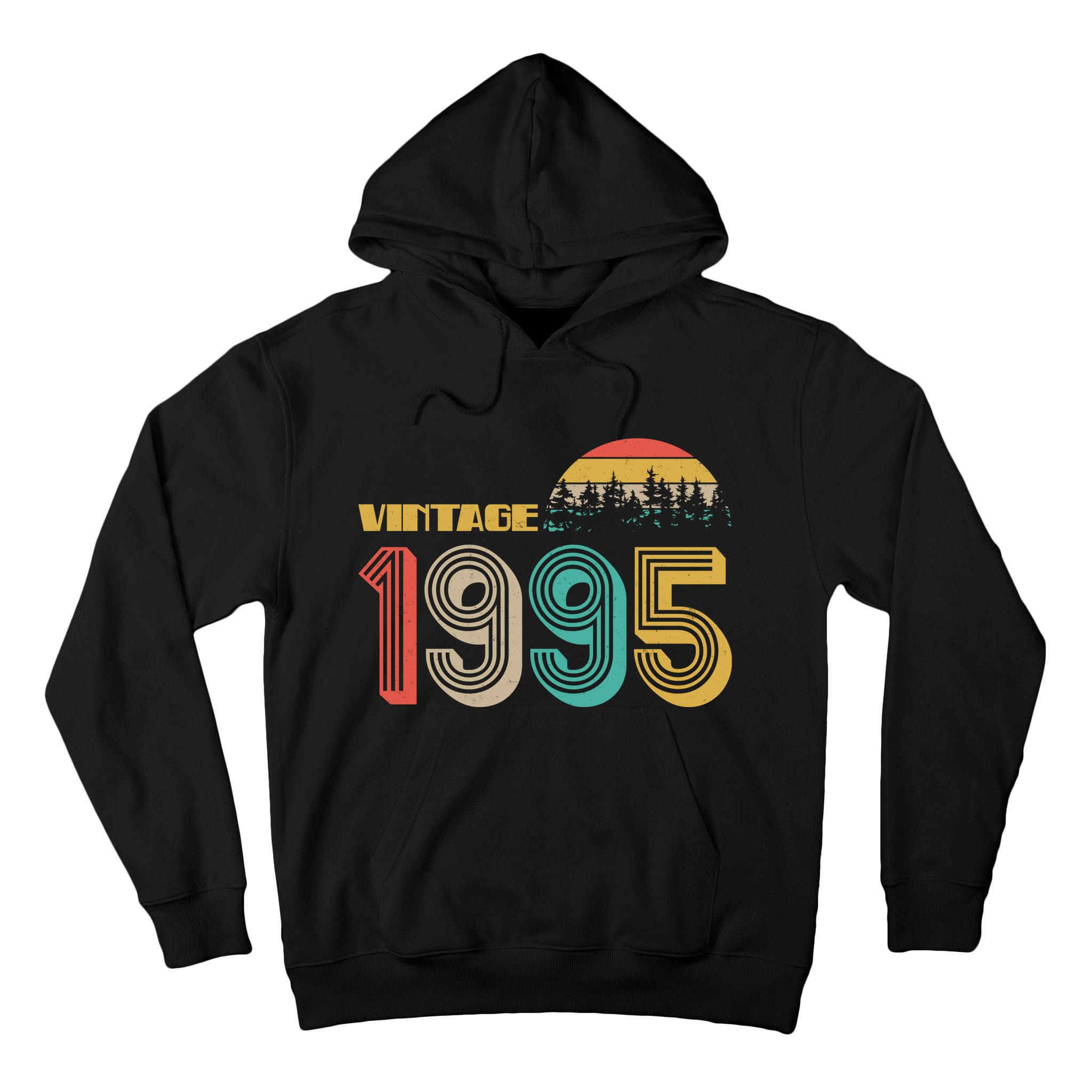 Vintage 1995 Sun Wilderness 30th Birthday Tall Hoodie
