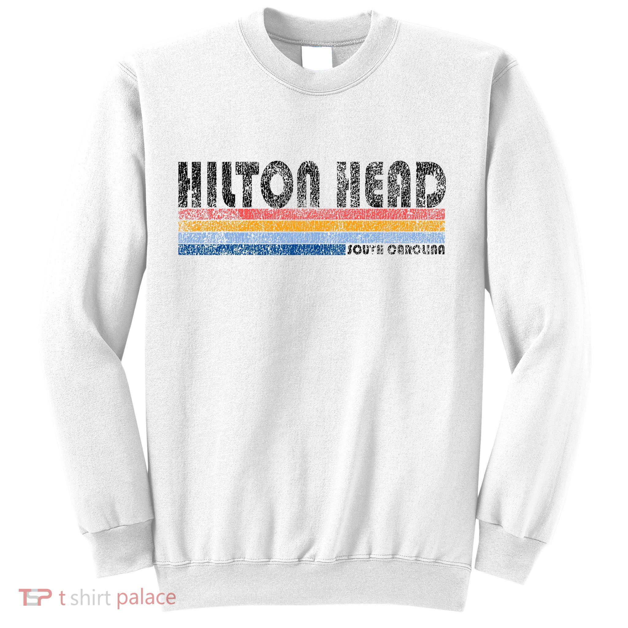 Vintage 1980s Style Hilton Head South Carolina Sweatshirt