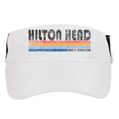 Vintage 1980s Style Hilton Head South Carolina Adult Drive Performance Visor