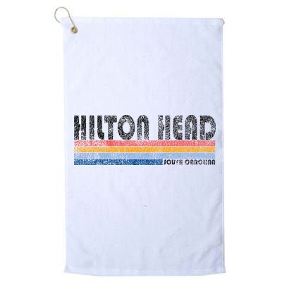 Vintage 1980s Style Hilton Head South Carolina Golf Towel