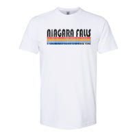 Vintage 1980s Style Niagara Falls Ny Softstyle CVC T-Shirt