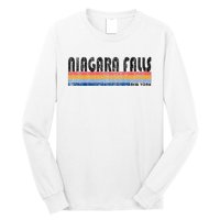 Vintage 1980s Style Niagara Falls Ny Long Sleeve Shirt