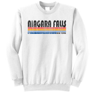 Vintage 1980s Style Niagara Falls Ny Sweatshirt