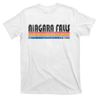 Vintage 1980s Style Niagara Falls Ny T-Shirt