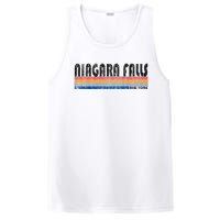 Vintage 1980s Style Niagara Falls Ny PosiCharge Competitor Tank