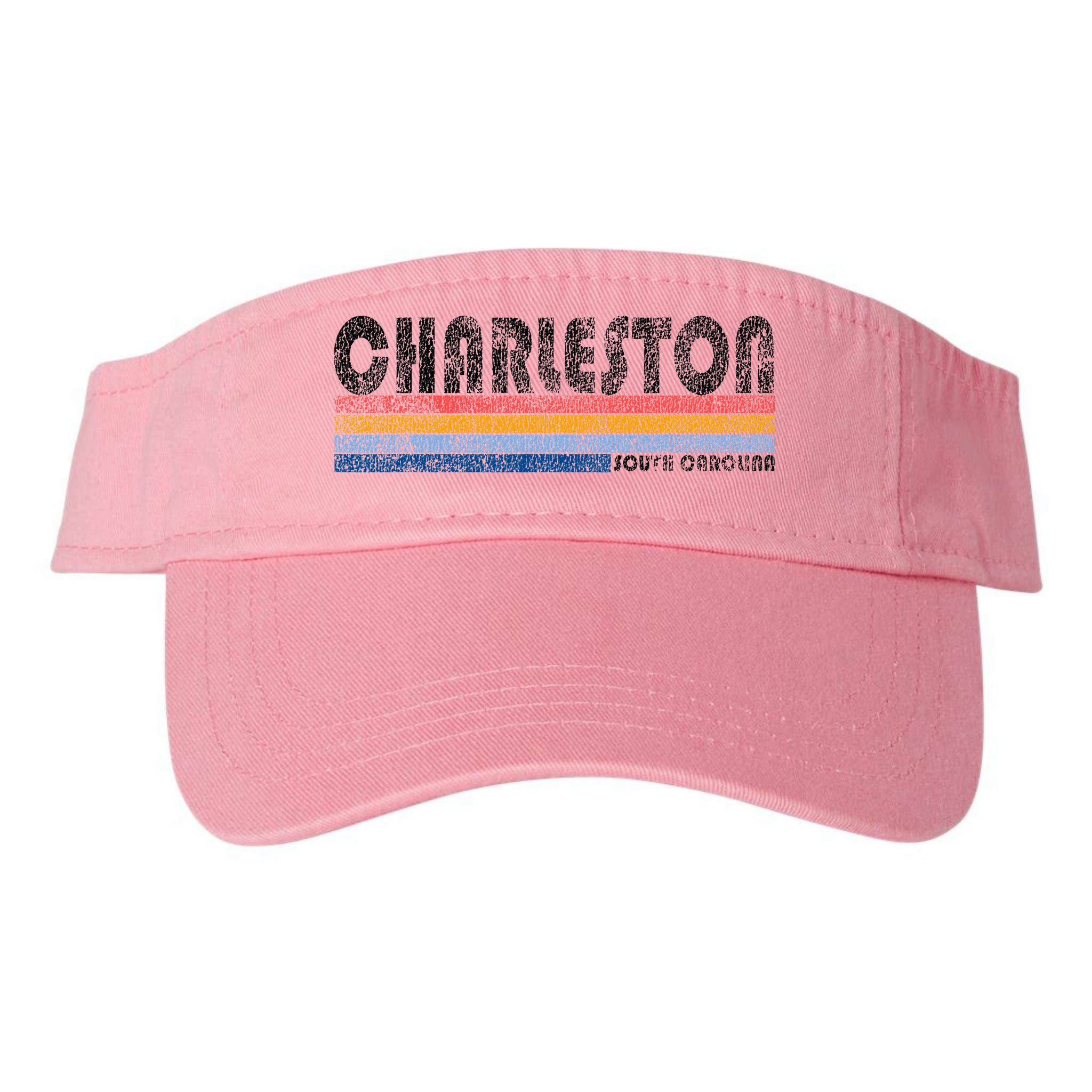 Vintage 1980s Style Charleston South Carolina Visor