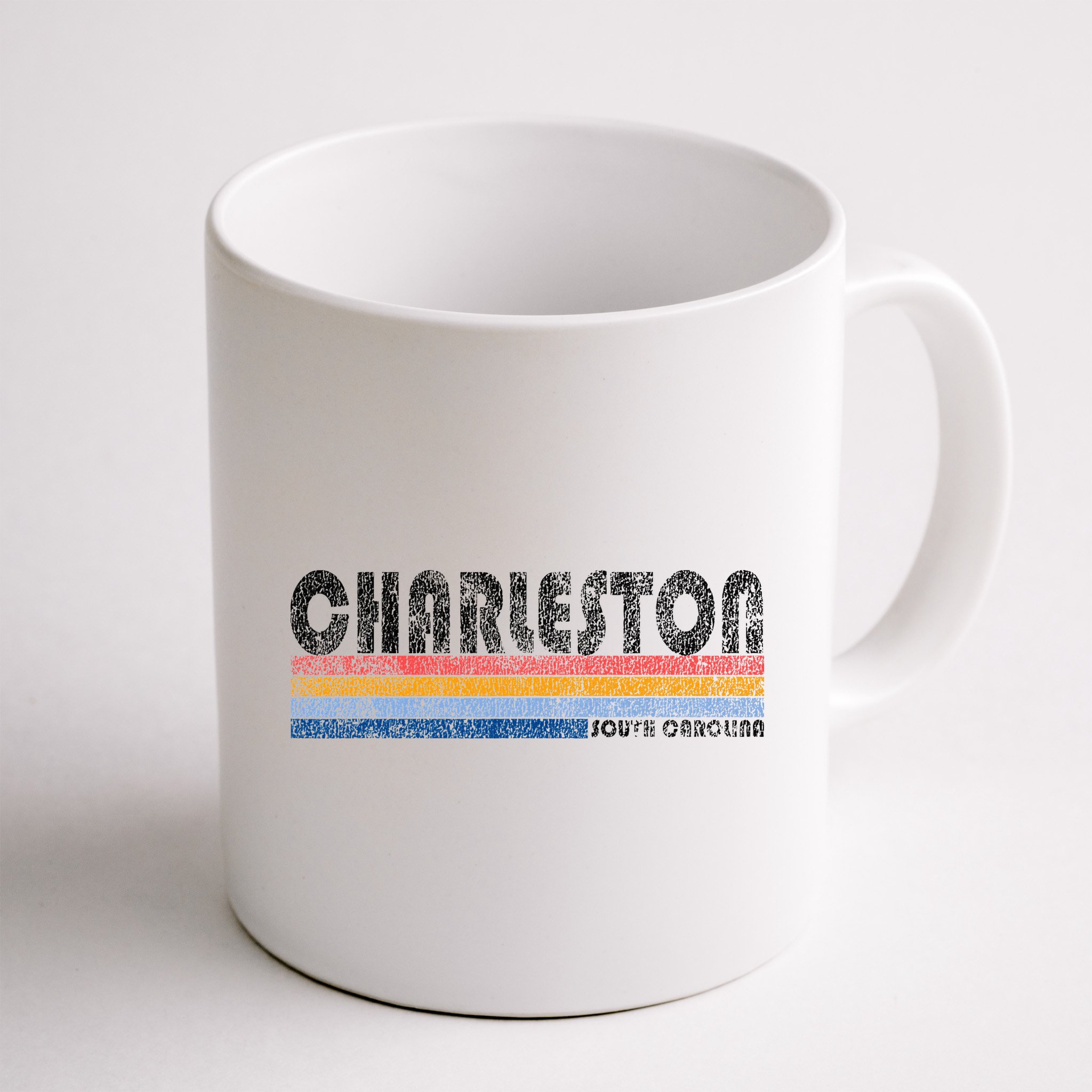 Vintage 1980s Style Charleston South Carolina Mug