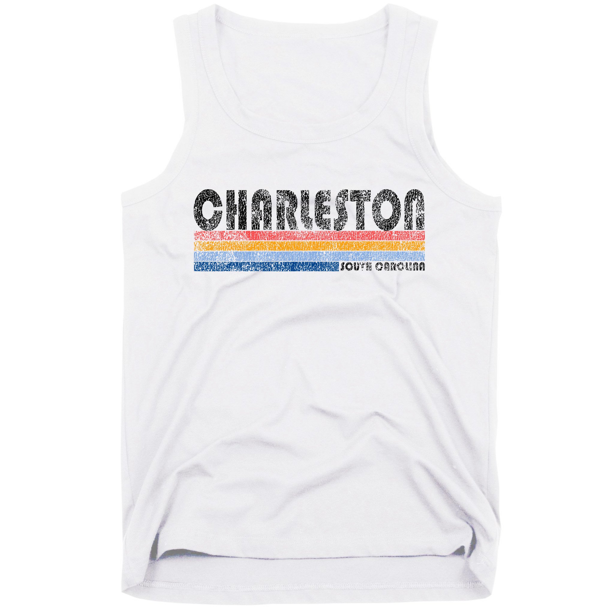 Vintage 1980s Style Charleston South Carolina Tank Top