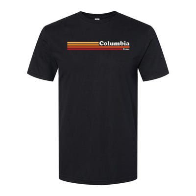 Vintage 1980s Style Columbia Tennessee Softstyle CVC T-Shirt