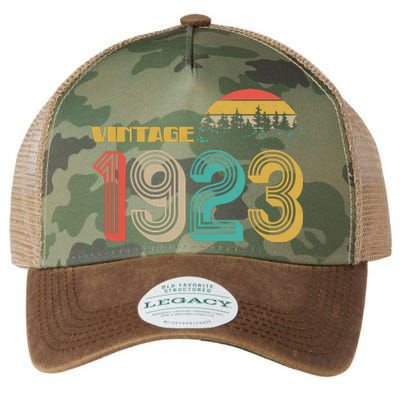 Vintage 1923 Sun Wilderness 100th Birthday Legacy Tie Dye Trucker Hat