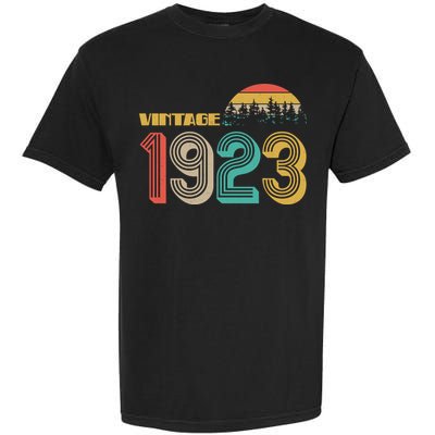 Vintage 1923 Sun Wilderness 100th Birthday Garment-Dyed Heavyweight T-Shirt