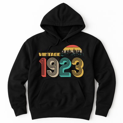 Vintage 1923 Sun Wilderness 100th Birthday Hoodie