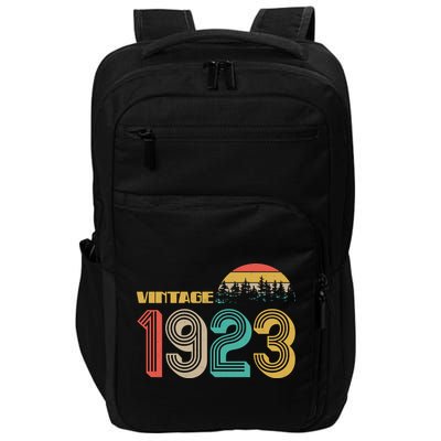 Vintage 1923 Sun Wilderness 100th Birthday Impact Tech Backpack