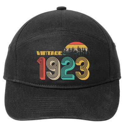 Vintage 1923 Sun Wilderness 100th Birthday 7-Panel Snapback Hat