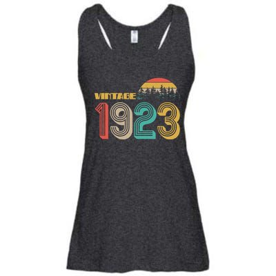 Vintage 1923 Sun Wilderness 100th Birthday Ladies Essential Flowy Tank
