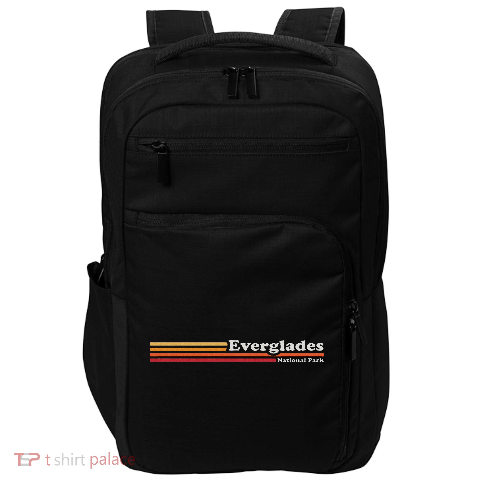 Vintage 1980s Style Everglades National Park Impact Tech Backpack