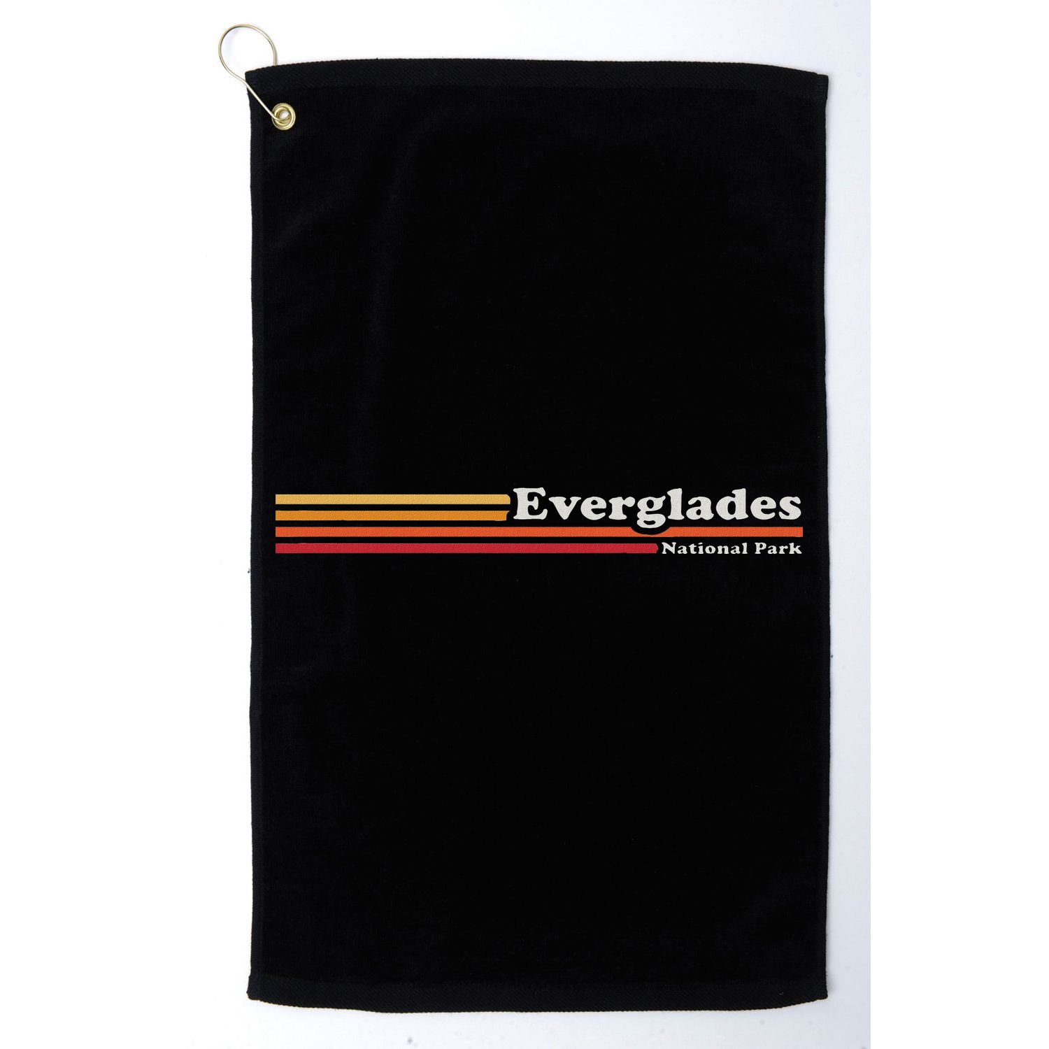 Vintage 1980s Style Everglades National Park Golf Towel