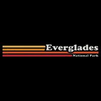 Vintage 1980s Style Everglades National Park Womens T-Shirt