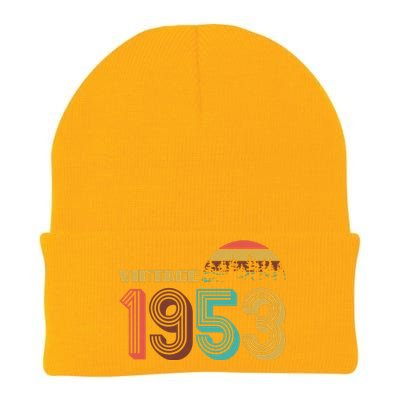 Vintage 1953 Sun Wilderness 70th Birthday Knit Cap Winter Beanie