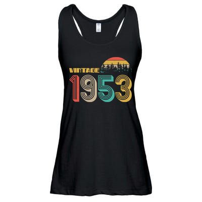 Vintage 1953 Sun Wilderness 70th Birthday Ladies Essential Flowy Tank