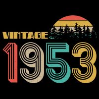 Vintage 1953 Sun Wilderness 70th Birthday Ladies Essential Flowy Tank