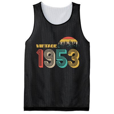 Vintage 1953 Sun Wilderness 70th Birthday Mesh Reversible Basketball Jersey Tank