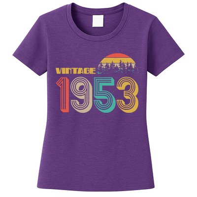 Vintage 1953 Sun Wilderness 70th Birthday Womens T-Shirt