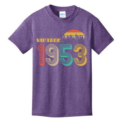 Vintage 1953 Sun Wilderness 70th Birthday Kids T-Shirt