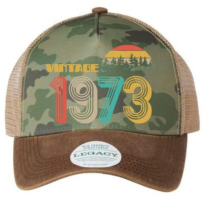 Vintage 1973 Sun Wilderness 50th Birthday Legacy Tie Dye Trucker Hat