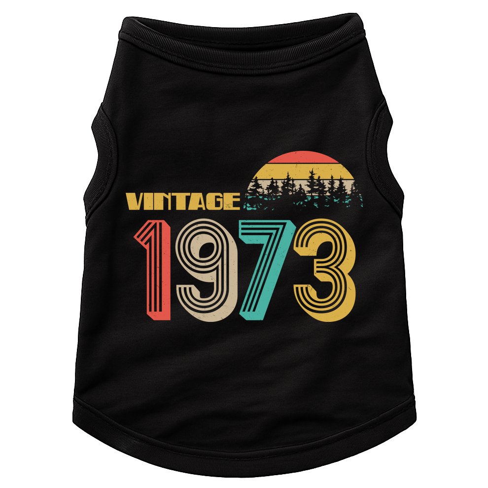 Vintage 1973 Sun Wilderness 50th Birthday Doggie Tank