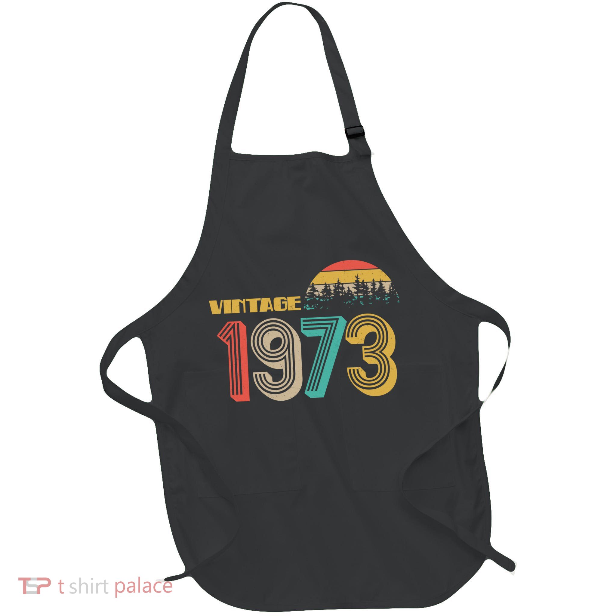 Vintage 1973 Sun Wilderness 50th Birthday Apron
