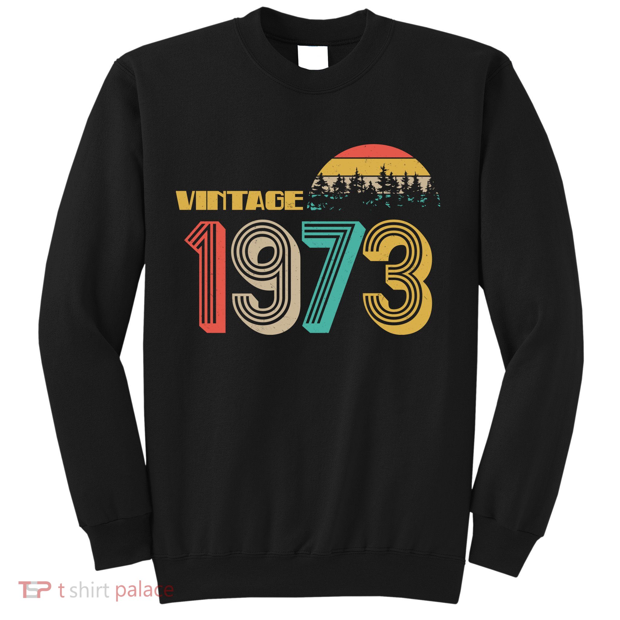 Vintage 1973 Sun Wilderness 50th Birthday Sweatshirt