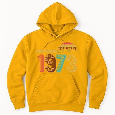 Vintage 1973 Sun Wilderness 50th Birthday Hoodie