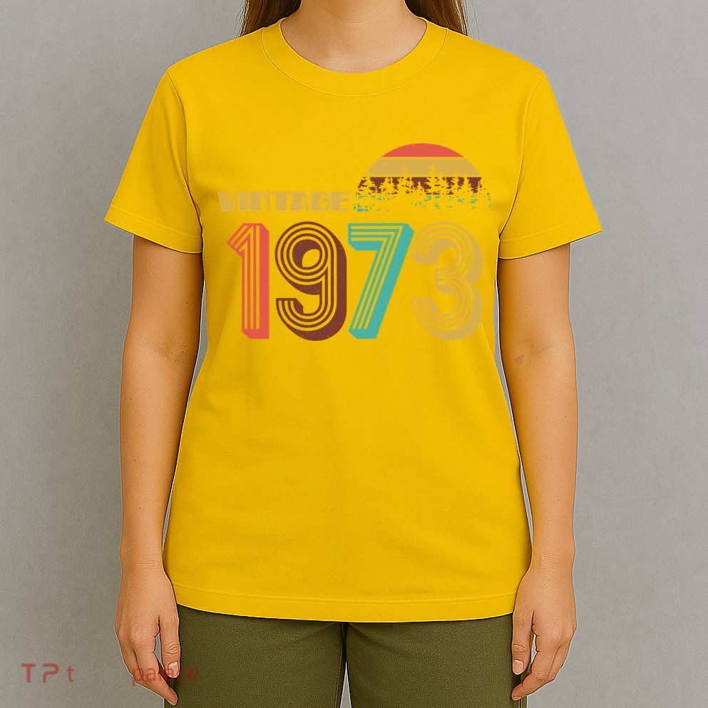 Vintage 1973 Sun Wilderness 50th Birthday T-Shirt