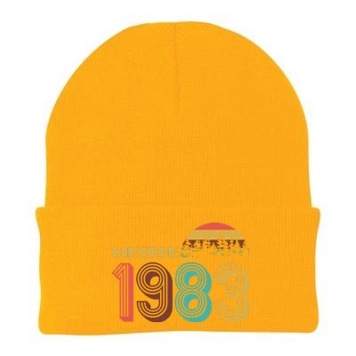 Vintage 1983 Sun Wilderness 40th Birthday Knit Cap Winter Beanie