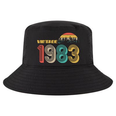 Vintage 1983 Sun Wilderness 40th Birthday Cool Comfort Performance Bucket Hat