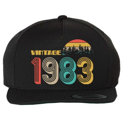 Vintage 1983 Sun Wilderness 40th Birthday Wool Snapback Cap