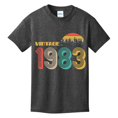Vintage 1983 Sun Wilderness 40th Birthday Kids T-Shirt