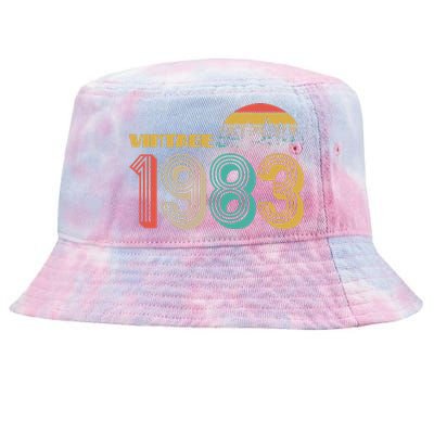 Vintage 1983 Sun Wilderness 40th Birthday Tie-Dyed Bucket Hat