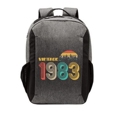 Vintage 1983 Sun Wilderness 40th Birthday Vector Backpack