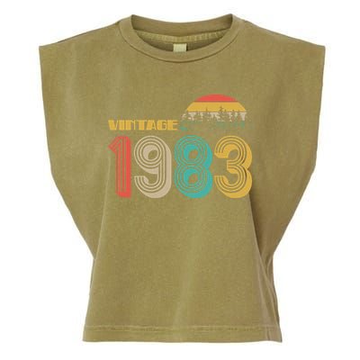 Vintage 1983 Sun Wilderness 40th Birthday Garment-Dyed Women's Muscle Tee