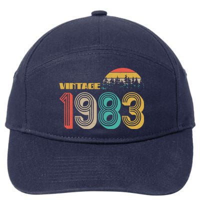 Vintage 1983 Sun Wilderness 40th Birthday 7-Panel Snapback Hat