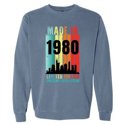 Vintage 1980 Garment-Dyed Sweatshirt