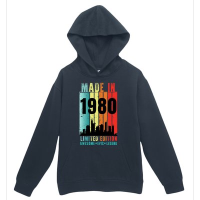 Vintage 1980 Urban Pullover Hoodie