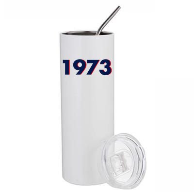 Vintage 1973 Stainless Steel Tumbler