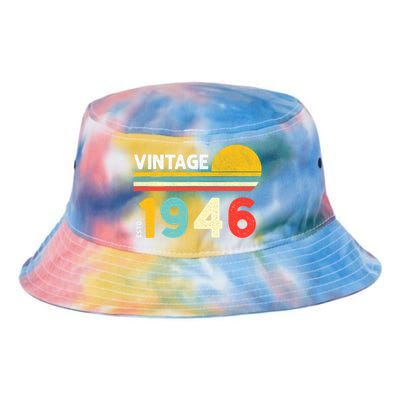 Vintage 1946 Tie Dye Newport Bucket Hat